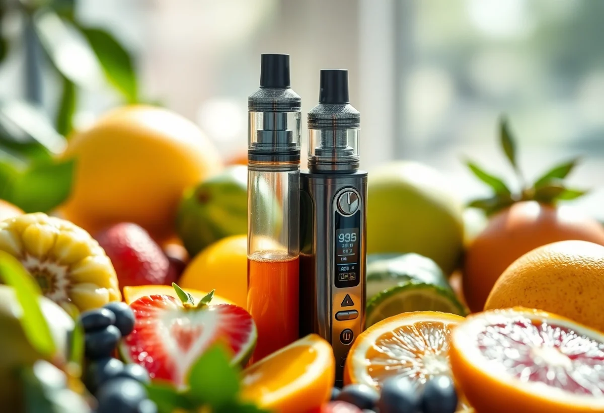 E-liquides aux saveurs fruitées : une tendance qui ne faiblit pas