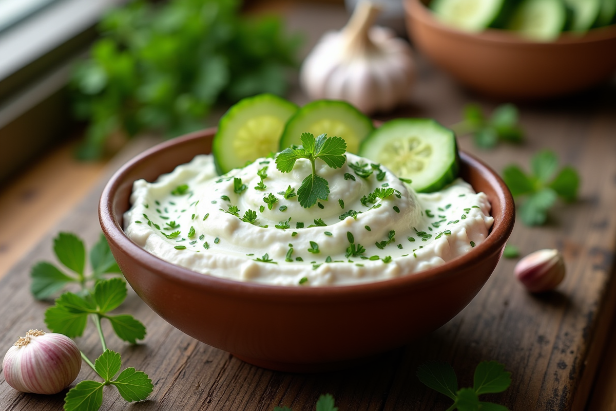 tzatziki enceinte